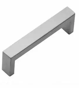 Intersteel greep rechthoek 20x10x128 mm rvs Weekendaanbieding