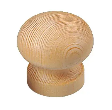 Speciale Aanbieding Intersteel knop 30 mm grenenhout