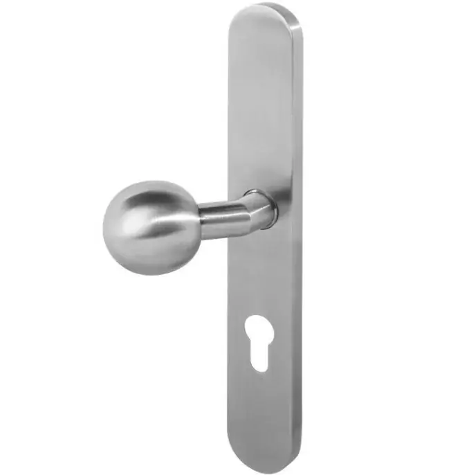 Intersteel knopschild xL links verdekt rond PC72 rvs Snelle Levering