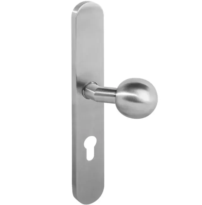 Intersteel knopschild xL rechts verdekt rond PC72 rvs Merkproduct
