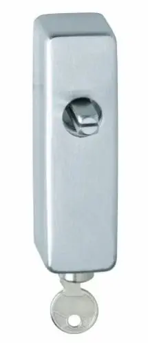 Meest Verkocht Intersteel raamkruk basisplaat afsluitbaar hals Ø18mm chroom mat