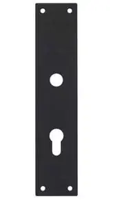 Express Levering Intersteel renovatie schild rechthoekig PC110 rvs/mat zwart