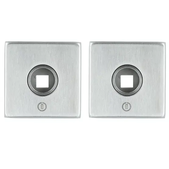 Bestel Nu Intersteel rozetten verdekt 50x50x5mm met nokken en 2-weg veerconstructie rvs