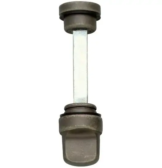 Uitverkoop Intersteel wc-olive los 8mm verlengd oud grijs