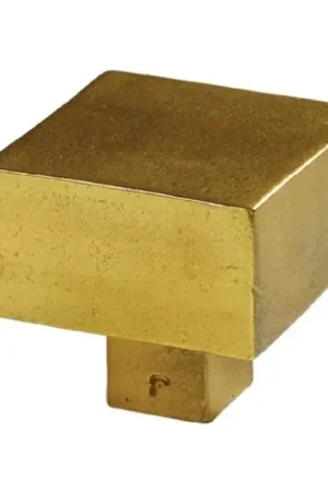 Gratis Retour Vaste knop Jolie One 65 mm antiek goud