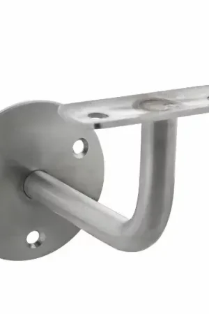Beperkte Voorraad P+E Leuninghouder rond ø58mm opschroevend hol zadel rvs geborsteld