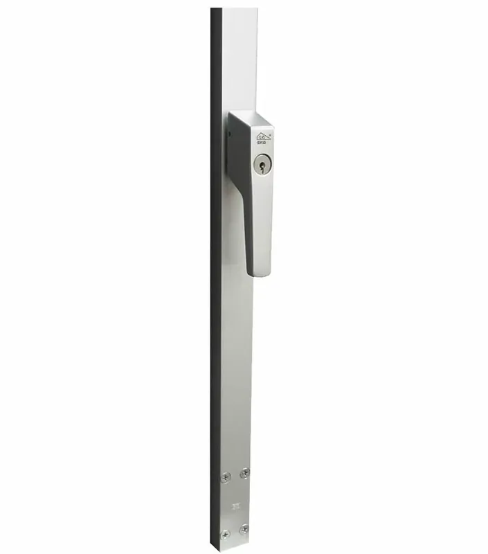 Deurespagnolet afsluitbaar SKG2 270cm rechtsdraaiend aluminium F1 Gereduceerde Prijs