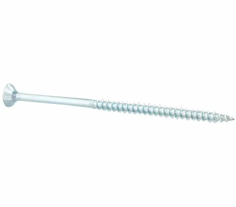 100 stuks Starx Pro spaanplaatschroef platkop verzinkt 5.0 x 100 mm Goedkoop