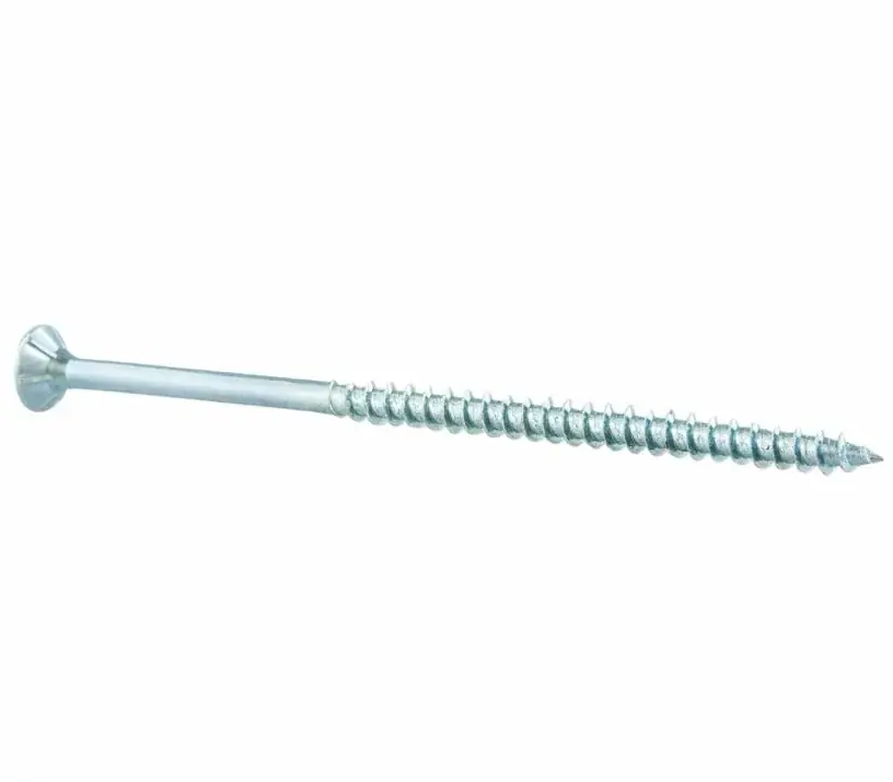 Koop Vandaag 100 stuks Starx Pro spaanplaatschroef platkop verzinkt 6.0 x 120 mm