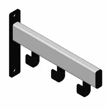 Pro-Line wandgarderobe 3 hangers Koopje