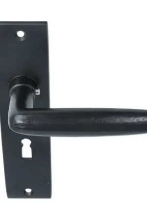 Flitsaanbieding Deurklink Mike ijzer zwart op Kortschild SL56
