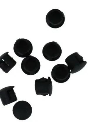 10 Afdekkapjes voor deurkozijnen 7,9 X 9,5 zwart Koop Online