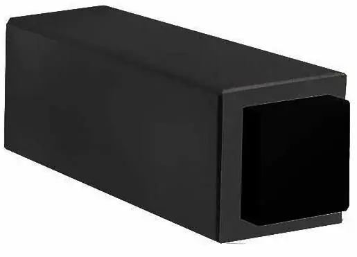 Beperkte Voorraad Deurstop SQUARE LSQ25 60MM mat zwart