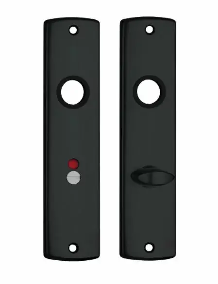 Nieuw AXA schilden Curve WC63/8 aluminium zwart