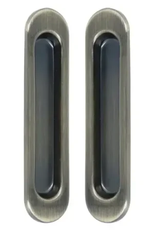 Aanbieding Schuifdeurgreep 150x35mm patina 2 stuks