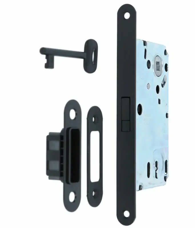 Magneet dag- en nachtslot SL90 Met zwarte voorplaat Must-Have