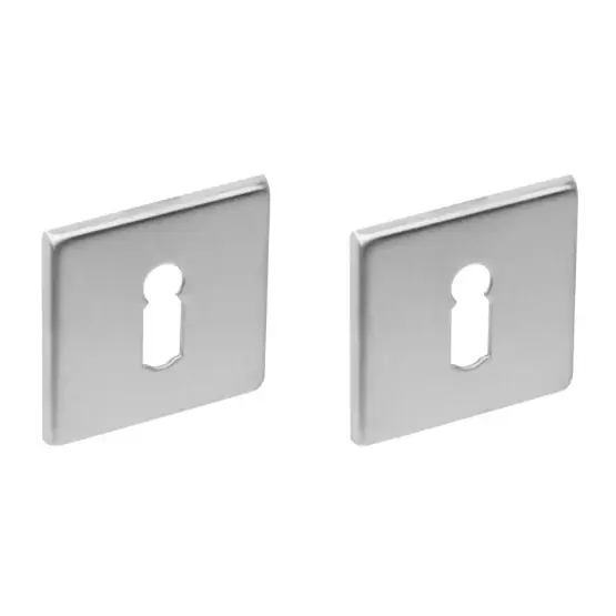 Intersteel sleutelrozetten verdekt 50x50x5mm rvs Gereduceerde Prijs