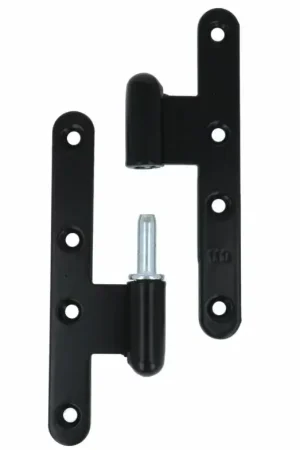 Betrouwbaar Zware paumellescharnier 140 x 80 mm rechts