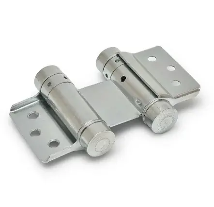Bommer scharnier dubbelwerkend 50 mm zilvergrijs Voordeelprijs