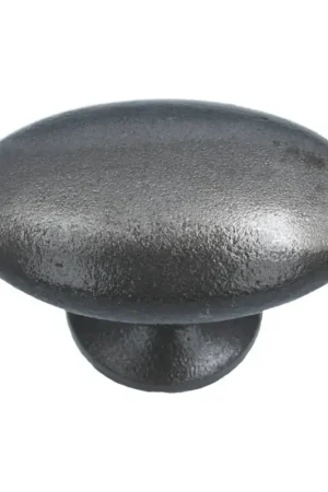 Betrouwbaar Meubelknop Ovaal 60 mm IJzer blank