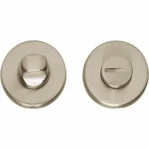 Intersteel wc-sluiting 8mm rond verdekt nikkel mat Nieuw