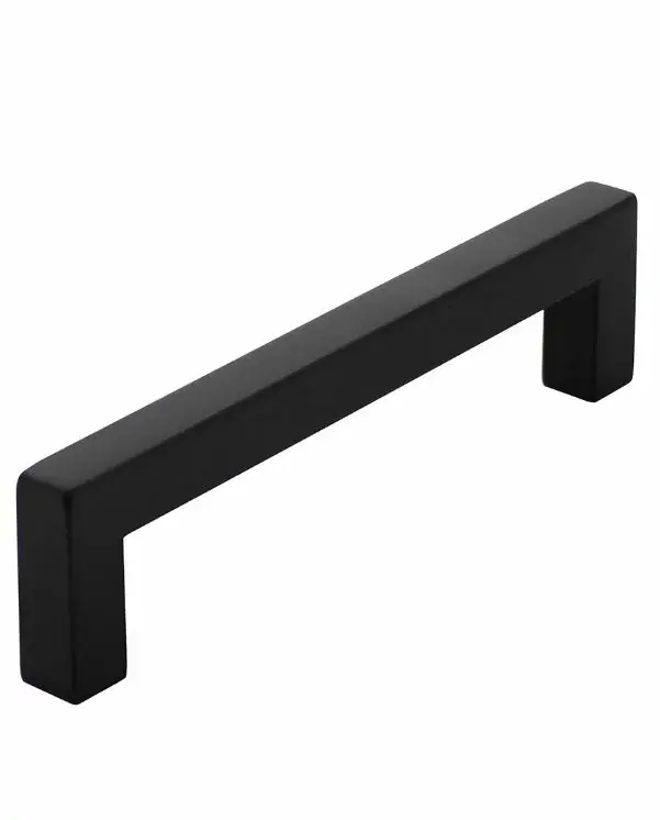 Gecertificeerd Intersteel Meubelgreep vierkant zwart 128 mm