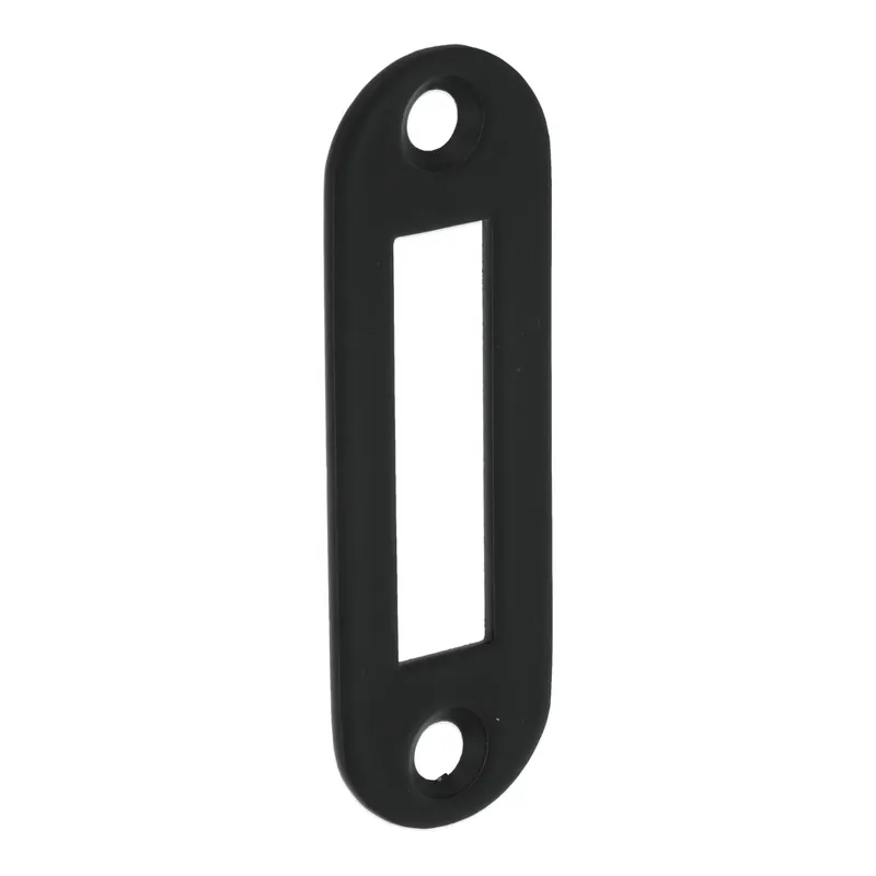 Koop Online FORMANI afgeronde sluitplaat voor kastslot BASICS LBSPAK mat zwart