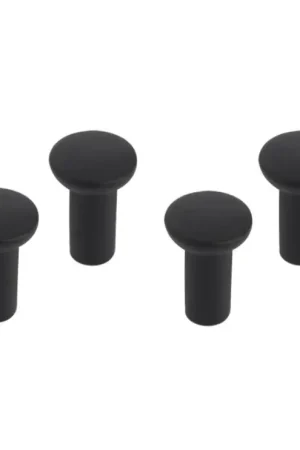Betaalbaar Differnz meubelknop Eindhoven 20 mm mat zwart 4 stuks