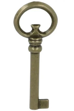 Sleutel zamak brons antiek 80 mm Nu Kopen