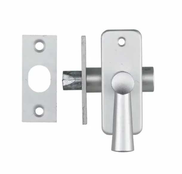 Betaalbaar AXA insteekgrendel met sluitplaat aluminium F1 look 25 mm