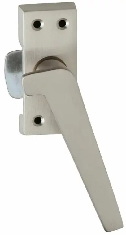 Hoge Kwaliteit Intersteel raamsluiting + nok Ferraro rechts nikkel mat