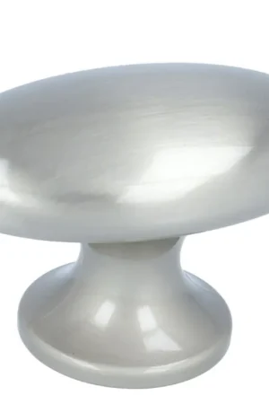 Knop ovaal, 60 x 38 mm, rvs-look Nu Kopen