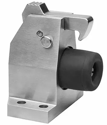 Deurvastzetter vloermodel incl. opvanghaak & geveerde stootbuffer Robusto rvs Actieprijs