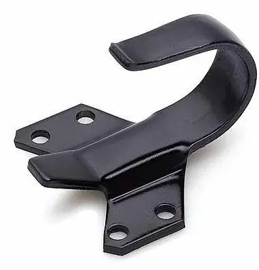 Meest Verkocht Sluithaak zwart terugliggende deuren 7,5mm – 24,5mm