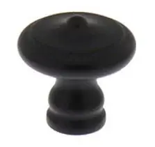 Dagaanbieding Intersteel knop smeedijzer zwart 25 mm