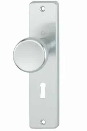 Must-Have Hoppe Binnendeurschild SL56 met vaste knop aluminium F1