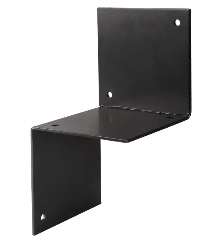 Starx paalverbinder type-MA 90×90 mm zwart Hoge Kwaliteit