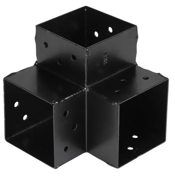 Starx paalverbinder type-Y 90×90 mm zwart Hete Deal