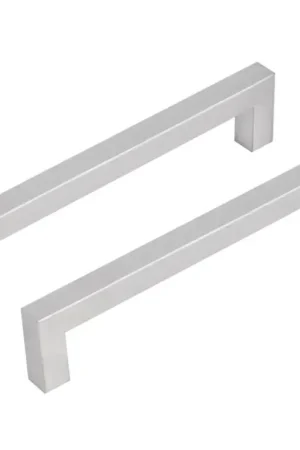 Beperkte Voorraad Differnz meubelgreep vierkant 160 mm mat chroom 2 stuks