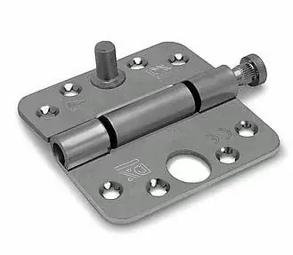 Superprijs DX Nylon glijlagerscharnier Doorgezette knoop ronde hoeken 80×89 mm staal verzinkt SKG3