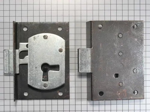 Halfopdekslot verbronsd penmaat 25 mm rechts Shop Nu