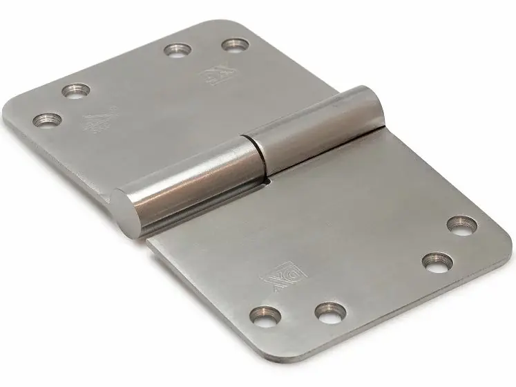 DX SKG3 Kogelstift paumelle ronde hoek 150×89 mm links rvs Uitverkoop