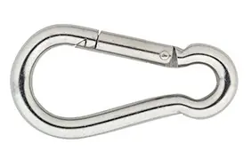 DX Karabijnhaak C-DIN 5299 60×06 mm rvs AISI 316 Gereduceerde Prijs