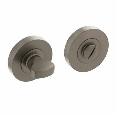 Direct Verzonden Intersteel wc-sluiting 8mm verdekt met nokken ø52x10mm antraciet grijs