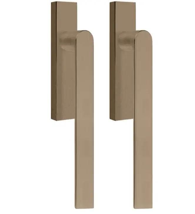 Hef/schuifdeurbeslag PIET BOON ARC PBA230PA Blind PVD licht brons Flitsaanbieding