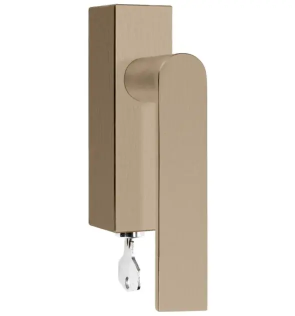 Alleen Vandaag Draaikiepgarnituur PIET BOON ARC PBA100-DKLOCK rechts PVD licht brons