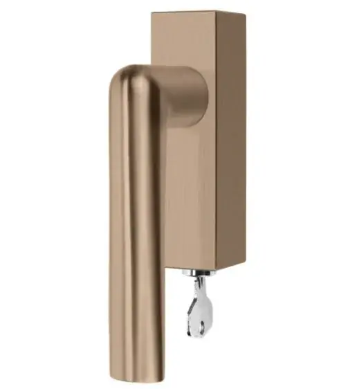 Lage Kosten Draaikiepgarnituur PIET BOON INC PBI102-DKLOCK links PVD licht brons