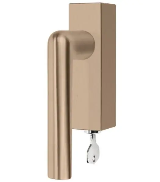 Draaikiepgarnituur PIET BOON INC PBI101-DKLOCK links PVD licht brons Laatste Kans