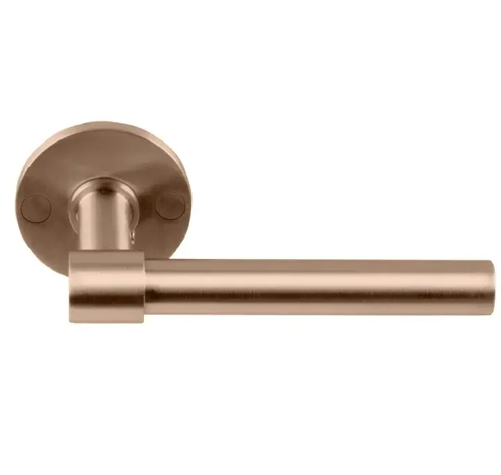 Premium Enkele deurklink PIET BOON PBL15XL/50 PVD licht brons