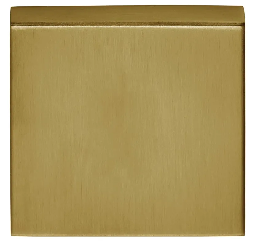 Tijdelijk Beschikbaar Blind plaatje BASICS BSQB53 PVD mat goud